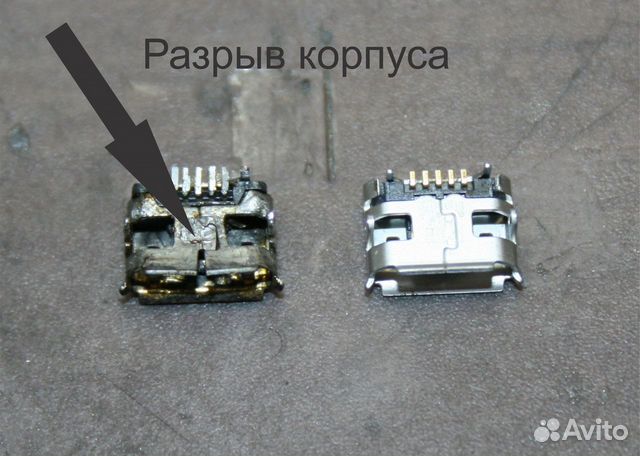 Замена мини usb на телефоне