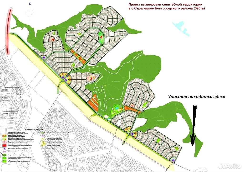 Стрелецкое 43 белгородский район карта