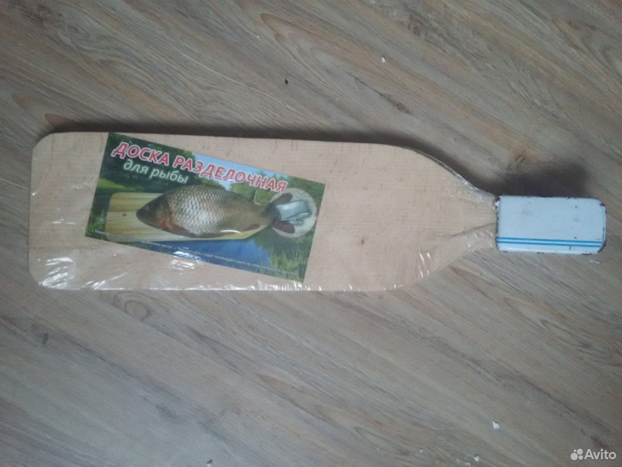 Доска для чистки рыбы с зажимом своими руками