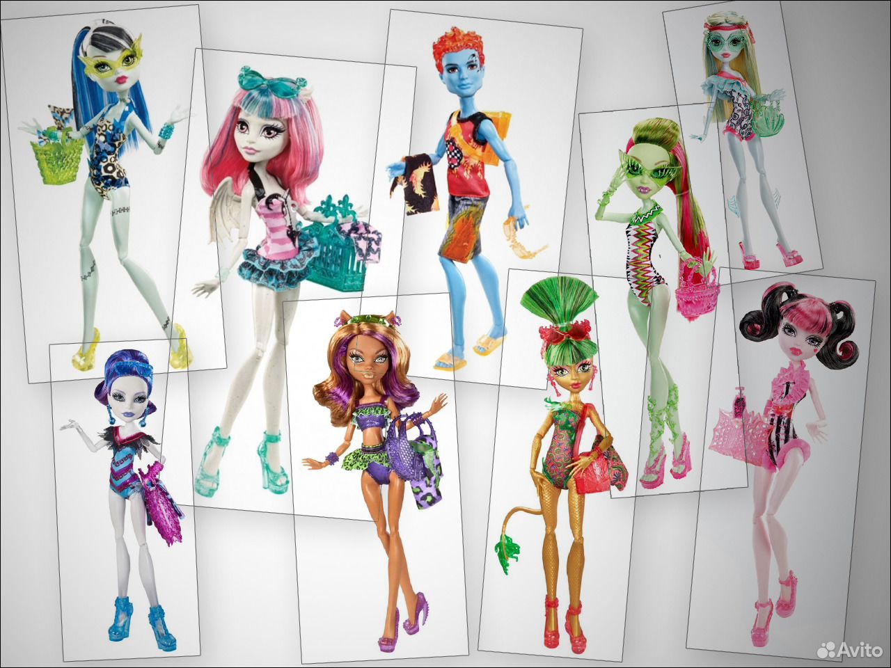 Купальники для кукол Monster High