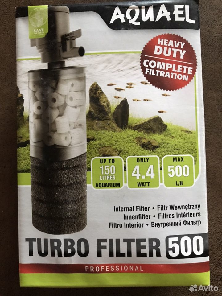 Turbo filter 500 внутренний фильтр купить на Зозу.ру - фотография № 1