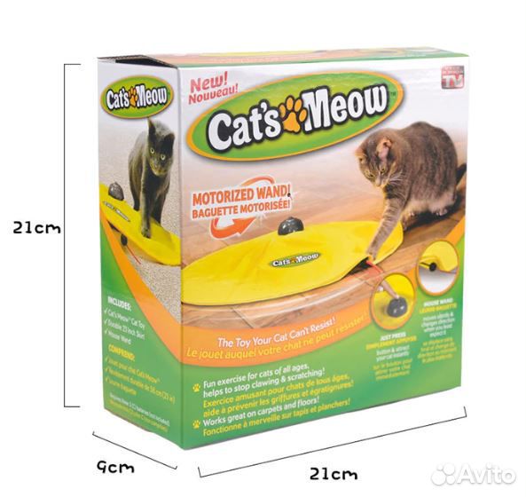 Новая электро игрушка Cat’s Meow купить на Зозу.ру - фотография № 3