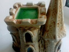 Замок для аквариума керамика