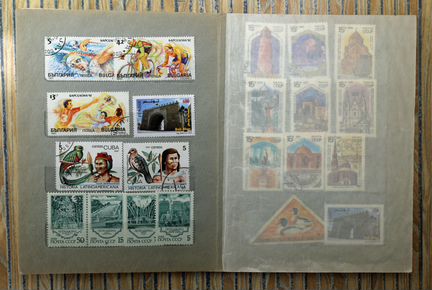 Коллекцию почтовых марок СССР
