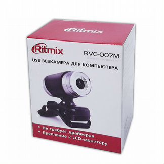 Веб-камера ritmix RVC-007M, 0.3Mпикс