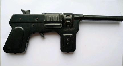Пистолет детский под пистоны СССР металл