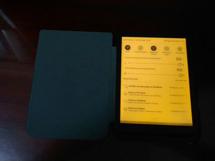 Pocketbook 740 с чехлом