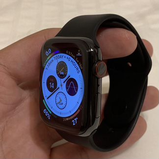 Apple Watch 4 44мм stainless steel GPS + Cellular