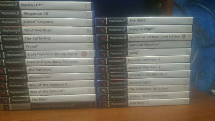 Эксклюзивные игры на Playstation 2(ps2)