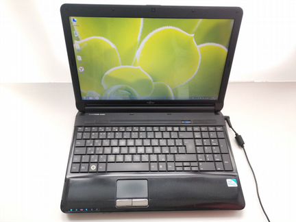 Немецкий ноутбук futjtsu 2 ядра 4гб 500гб