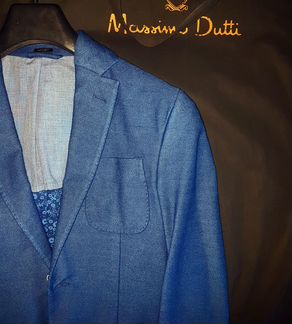 Пиджак мужской Massimo Dutti Размер 46(S)