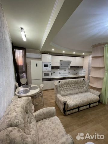 

Квартира-студия, 33 м², 2 кровати