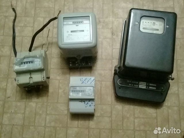 Счётчик однофазный, трехфазный неповеренный