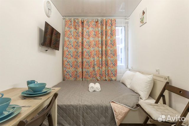 

Квартира-студия, 14 м², 1 кровать