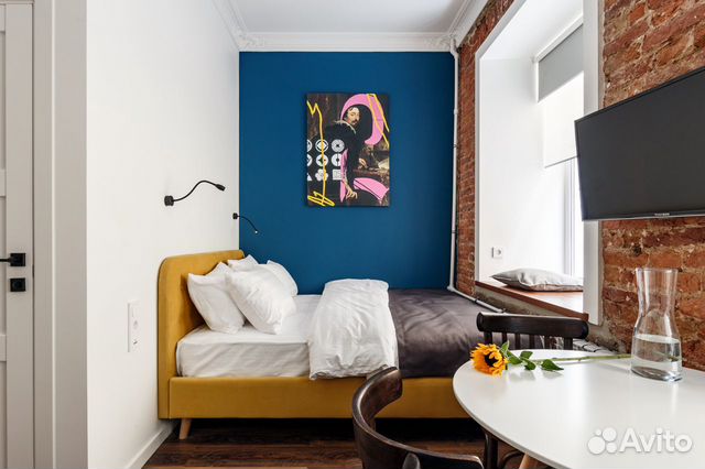 

Квартира-студия, 19 м², 2 кровати