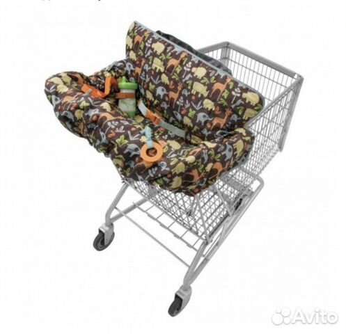 Накидка на продуктовую тележку для ребенка 