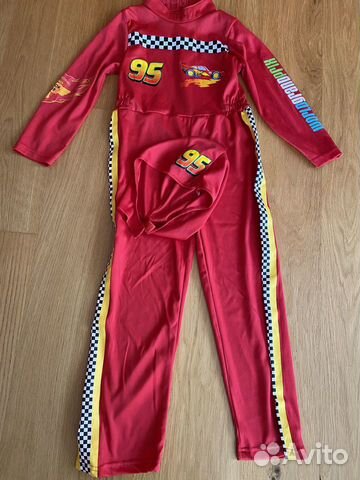 Костюм детский автогонщик, размер 116-122
