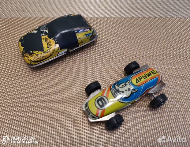 Металлические машинки времен СССР