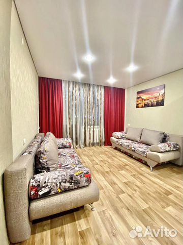 

1-к. квартира, 68 м², 3 кровати