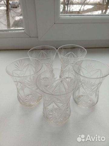 Бокалы, стопки хрусталь