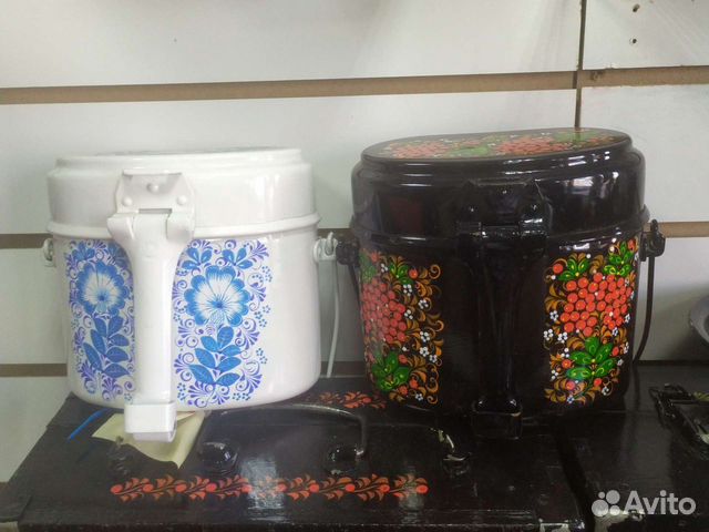 Котелок армейский хохлома +