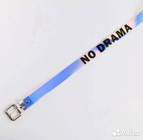 Ремень женский с принтом