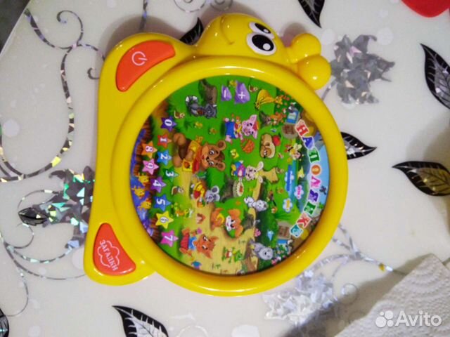 Игрушка улитка познавательная