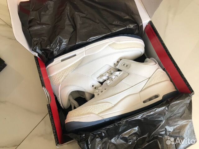 Кроссовки Jordan 3 чисто белые 40-45 купить в Москве | Личные вещи | Авито