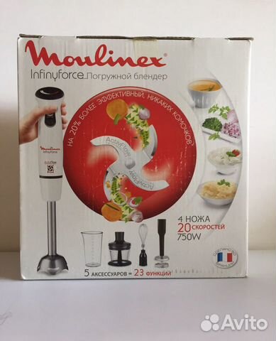 Новые блендеры Moulinex