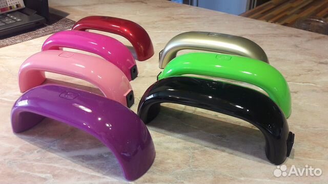 Лампа для сушки ногтей led (гель лака ) 9W новая