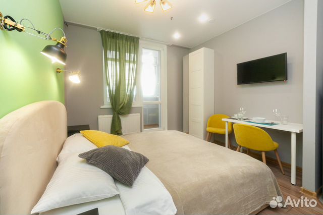 

Квартира-студия, 21 м², 1 кровать