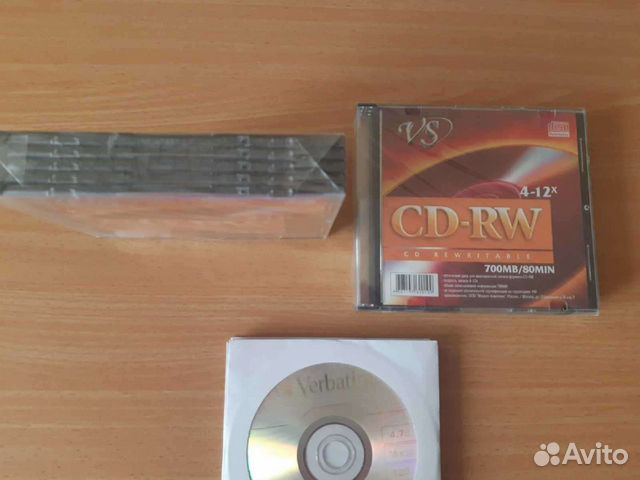 Новые CD-RW и DVD-R диски