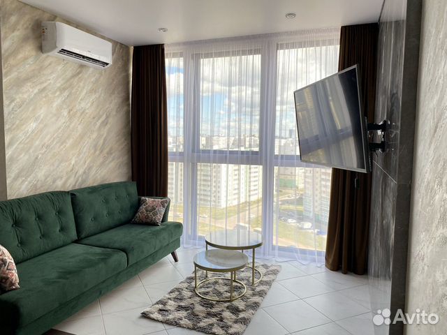 

Квартира-студия, 45 м², 2 кровати