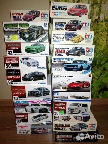 Сборные модели 1/24 1/25