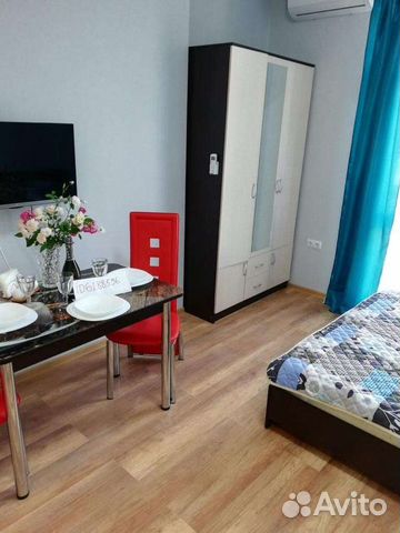 

Квартира-студия, 25 м², 1 кровать