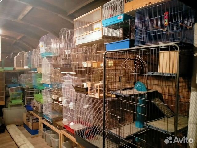 Клетки для домашних питомцев и птиц