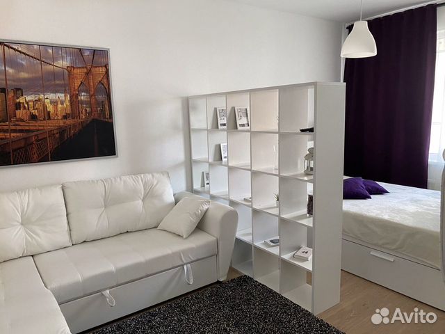 

1-к. квартира, 37 м², 2 кровати