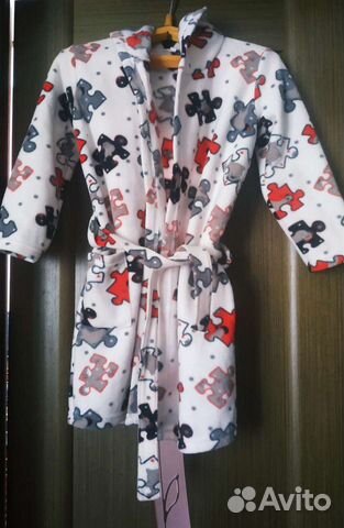 Халат банный детский