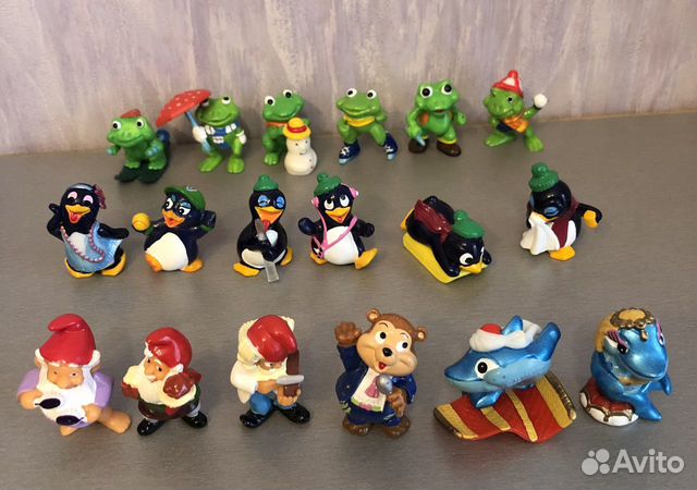 Kinder фигурки 90-е