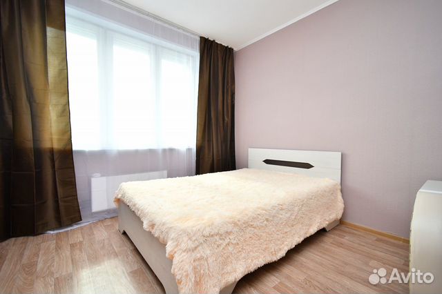 

1-к. квартира, 42 м², 2 кровати