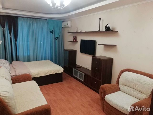 

1-к. квартира, 45 м², 2 кровати