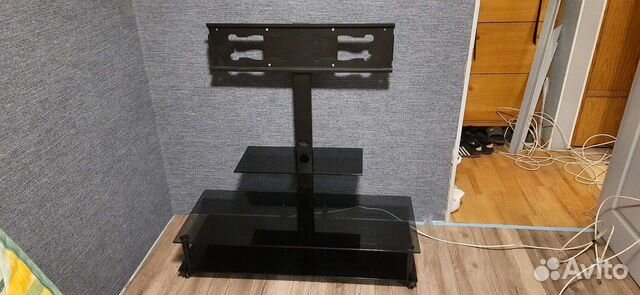 Полка стеклянная под тв akma PL15