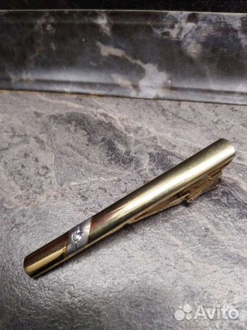 Зажим для галстука,платка,под золото,Америка