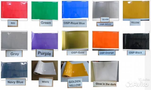 Термотрансферная пленка пвх и пу