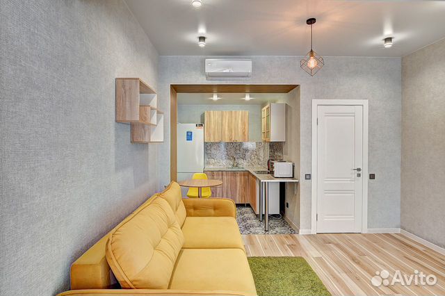 

Квартира-студия, 35 м², 4 кровати