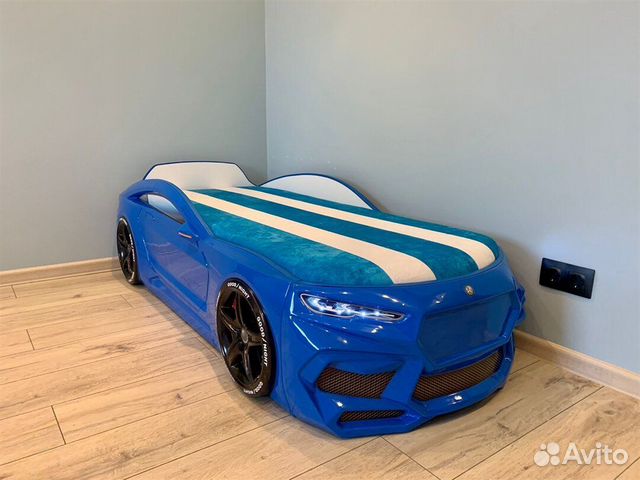 Детская кроватка машина машинка