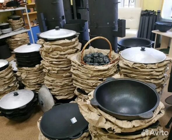 Казаны-чугунные, казаны-узбекские 3 - 225 литров