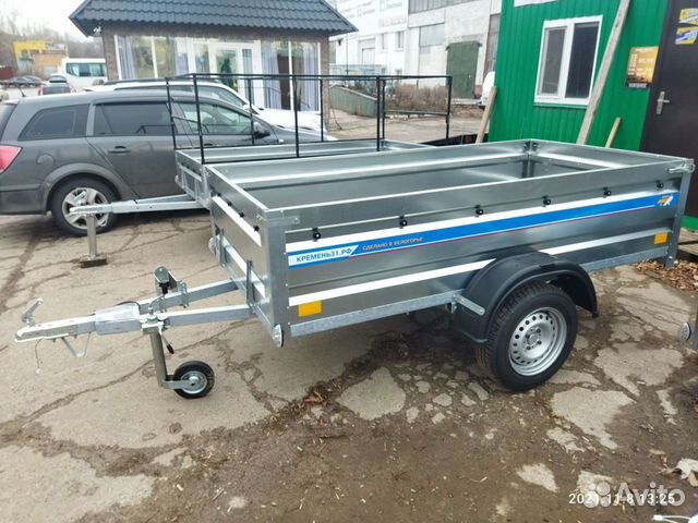 Прицеп-самосвал оцинк 2,5*1,29м Кремень