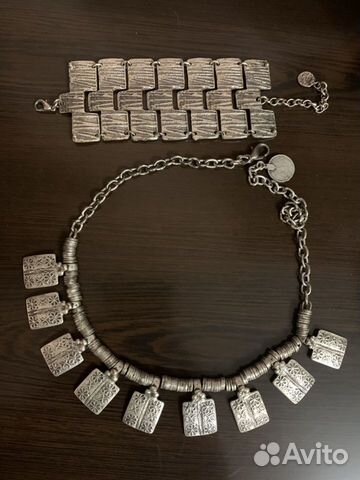Колье ожерелье и браслет
