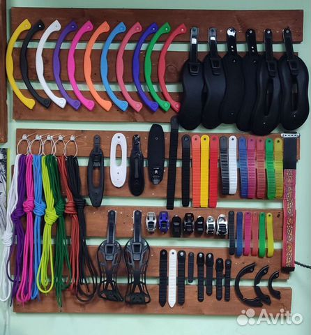 Бампера,стрепы,бакли,шнурки для сноуборда и лыж